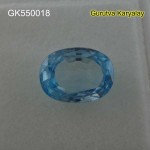 RATTI-4.65(4.20CT) LAB TESTED NATURAL BLUE ZIRCON BLUE ZIRCAN VENUS GEMS ZIRCON